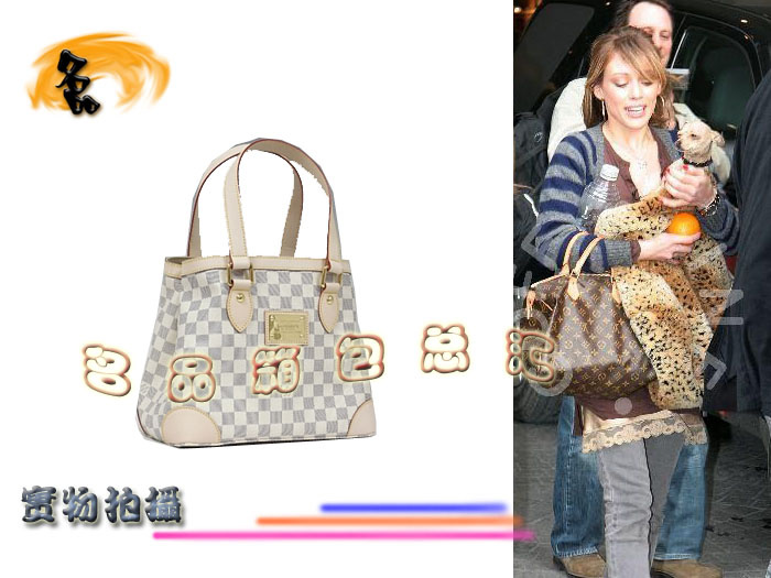 N51207 LV單肩包 LV經(jīng)典款 LV白棋盤格 LV女包 LV手提包