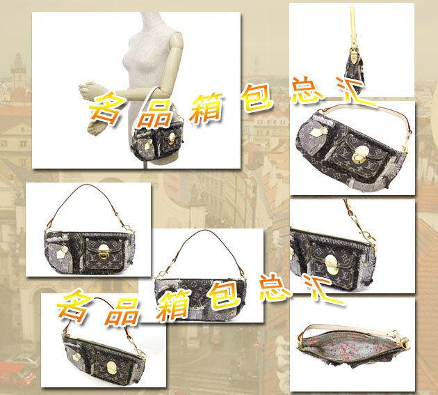 M95383 LV手提包 LV牛仔包 LV經典老花 LV女包 LV單肩包