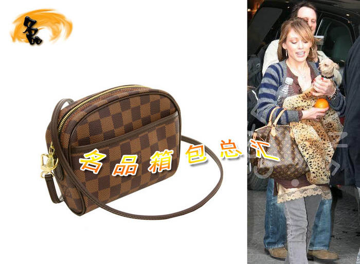 N51296 LV斜挎包 LV棋盤格女包 LV單肩包 LV女包 LV手包 LV腰包