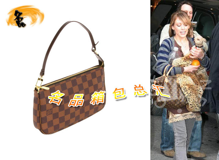 N51985 LV經(jīng)典棋盤格 LV女包 LV手提包 LV單肩包 LV時尚女包