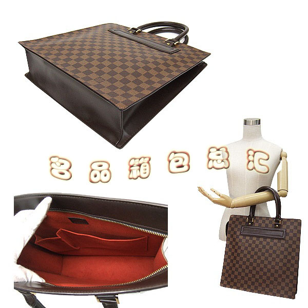 N51146 LV手提包 LV經典棋盤格 LV女包 LV新款 LV購物袋