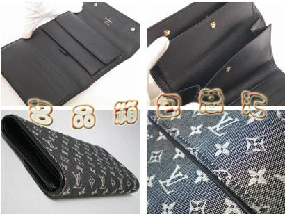 M92445 LV經典老花 LV女包 LV錢夾 LV長款錢包 LV牛仔布錢包