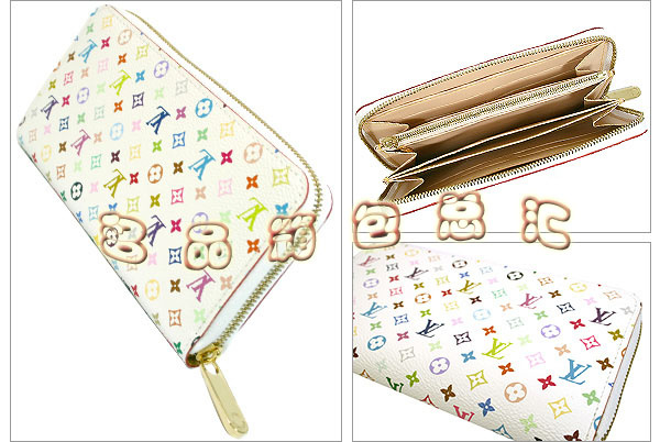 M60049 LV錢包 LV村上隆設計 LV經典三三彩 LV33彩 LV女包