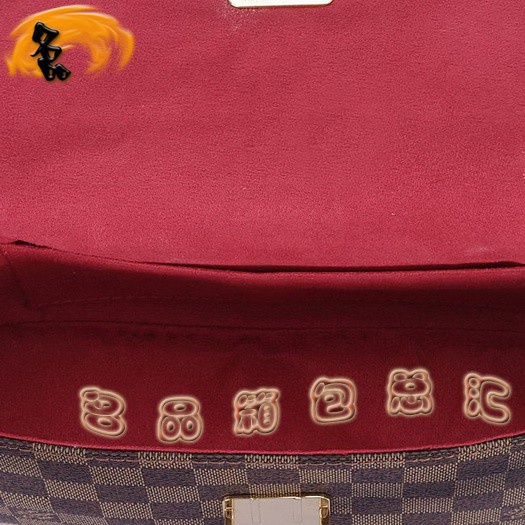 N60007 LV經典款 LV棋盤格包包 LV女包 LV單肩包 LV手提包