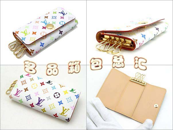 M60043 LV經典款 LV女包 LV三三彩 LV33彩 LV包 LV鑰匙包