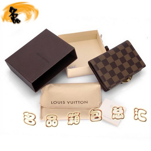 N61664 LV經(jīng)典棋盤格 LV女包 LV錢包 LV長款錢包 LV手拿包