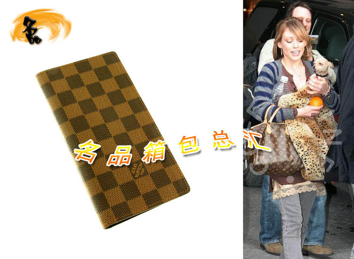 N61823 Louis Vuitton LV錢包 LV經典棋盤格 LV男包 LV長款錢包