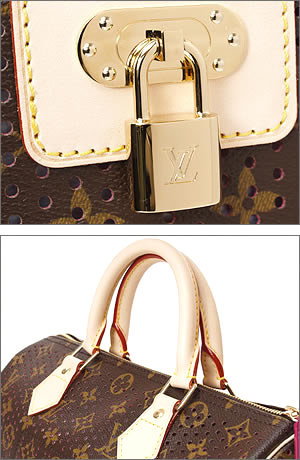 M95180 LV手提包 LV老花包 LV女包 LV穿孔系列 LV單肩包