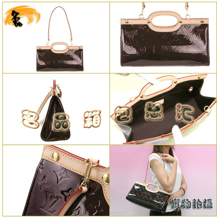 M91995 LV最新款 LV漆皮 LV壓花 LV女包 LV手提包 LV單肩包