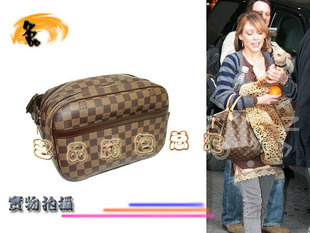 N45253 LV斜挎包 LV經典棋盤格 LV男包 LV單肩包 LV休閑包