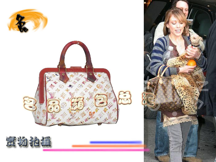 M95729 LV限量款 LV村上隆設(shè)計(jì) LV水彩包 LV女包 LV手提包