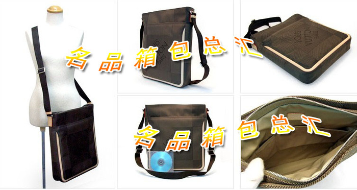 M93046 LV經典老花 LV男包 LV斜背包 LV單肩包 LV帆布包