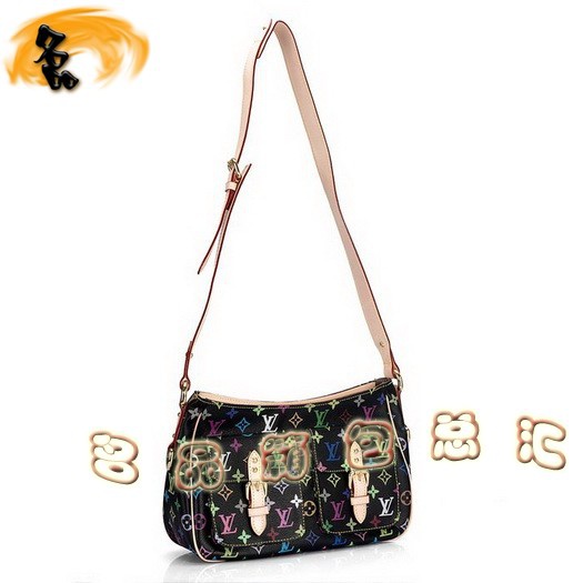 M40052 LV黑七彩系列 LV女包 LV單肩包 LV手提包 LV最新款