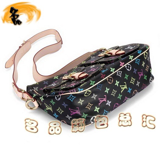 M40052 LV黑七彩系列 LV女包 LV單肩包 LV手提包 LV最新款