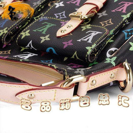 M40052 LV黑七彩系列 LV女包 LV單肩包 LV手提包 LV最新款