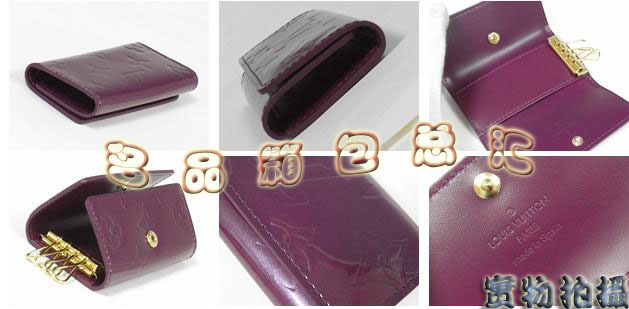 M93573 LV鑰匙包 LV壓花 LV漆皮包 LV經(jīng)典老花 LV女包
