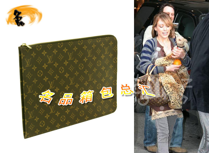 M53456 LV老花系列 LV文件包 LV公文包 LV最新款