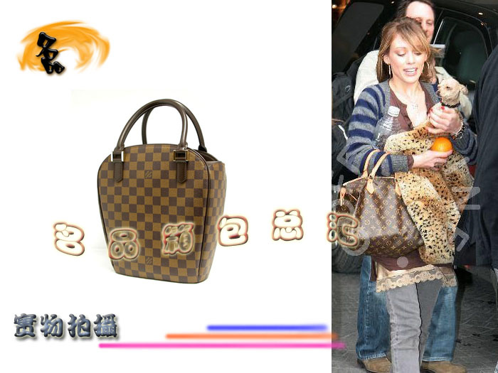 N51284 LV經典款 LV棋盤格系列 LV女包 LV手提包 LV單肩包