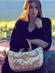 M40125 LV經典款 LV村上隆 LV33彩 LV女包 LV手提包 LV單肩包