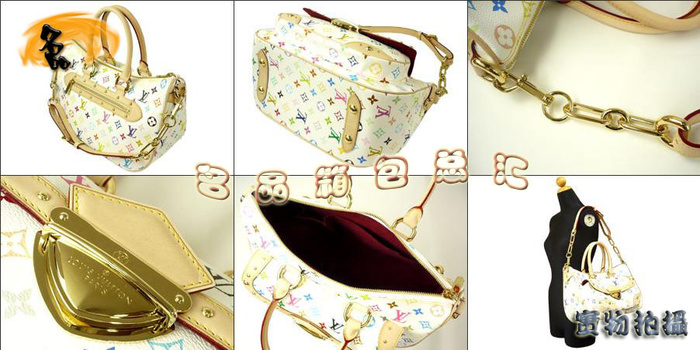 M40125 LV經典款 LV村上隆 LV33彩 LV女包 LV手提包 LV單肩包