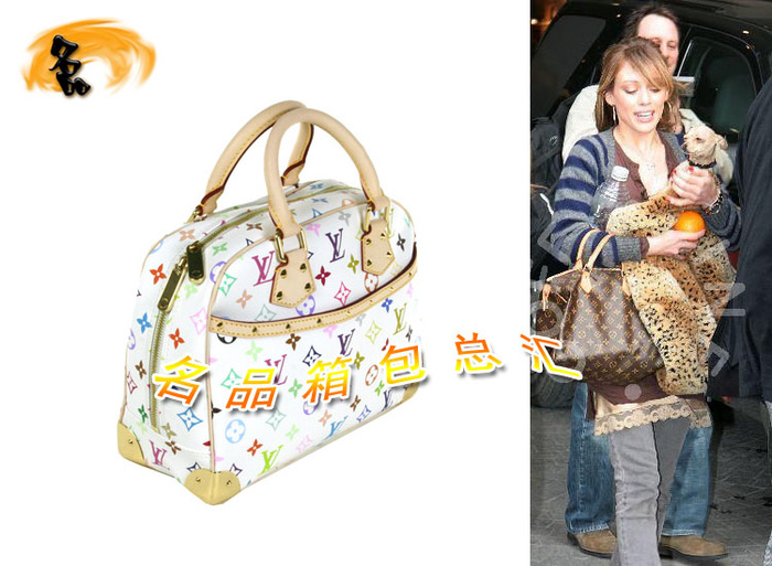 M92663 LV經(jīng)典款 LV三三彩 LV33彩 LV白彩 LV女包 LV手提包