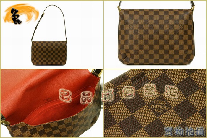 N51255 LV經典棋盤格 LV斜挎包 LV女包 LV單肩包 LV時尚女包