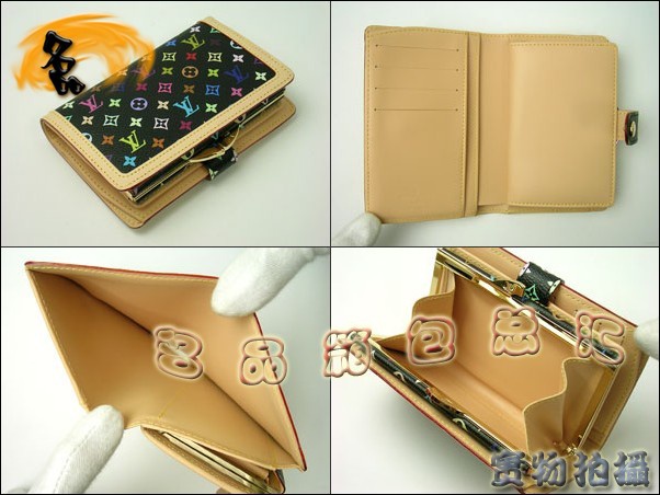 M92988 LV女士錢包 LV33彩 LV村上隆設計 LV女包 LV錢包