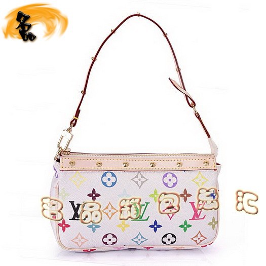 M92649 LV單肩包 LV村上隆設計 LV三三彩 LV33彩 LV女包 LV手提包