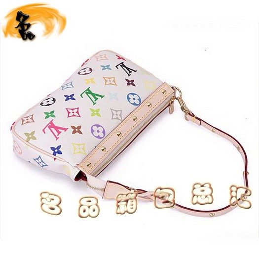 M92649 LV單肩包 LV村上隆設計 LV三三彩 LV33彩 LV女包 LV手提包