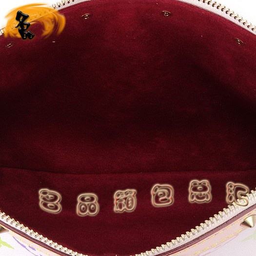 M92649 LV單肩包 LV村上隆設計 LV三三彩 LV33彩 LV女包 LV手提包