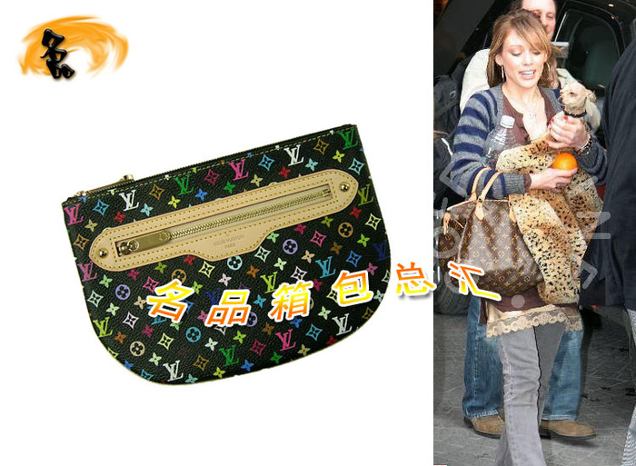 M60030 LV手包 LV最新款 LV黑彩 LV村上隆設計 LV三三彩 LV女包