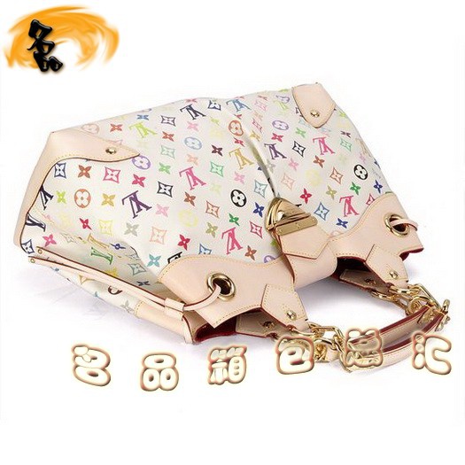 M40123 LV女包 LV村上隆設(shè)計(jì) LV三三彩 LV33彩 LV單肩包