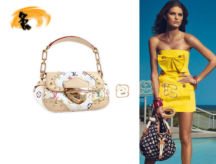 M40127 LV白彩系列 LV 33彩 LV女包 LV單肩包 LV最新款