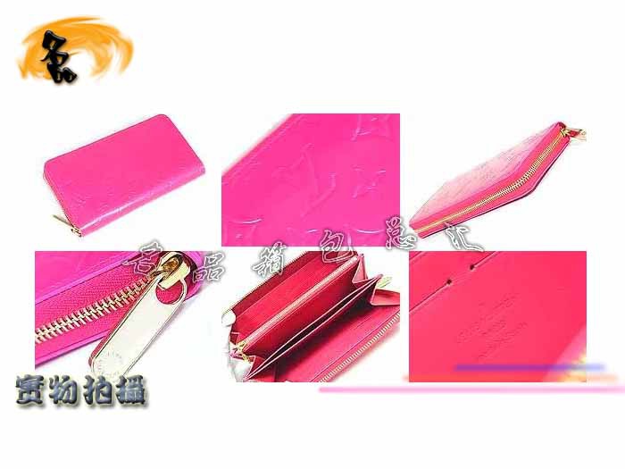 M93721 LV錢包 LV壓花錢包 LV漆皮系列 LV女包 LV零錢包 粉紅色