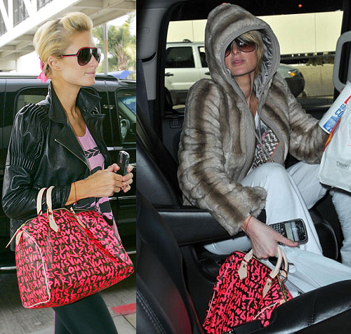 M93705 LV最新款 LV女包 LV手提包 LV涂鴉系列 LV旅行包 橙色