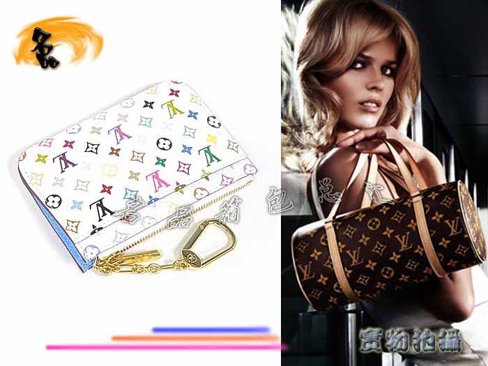 M93733 LV零錢包 LV經典33彩 LV村上隆設計 LV三三彩錢包 LV錢包