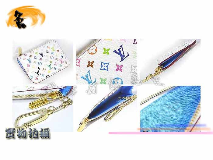 M93733 LV零錢包 LV經典33彩 LV村上隆設計 LV三三彩錢包 LV錢包