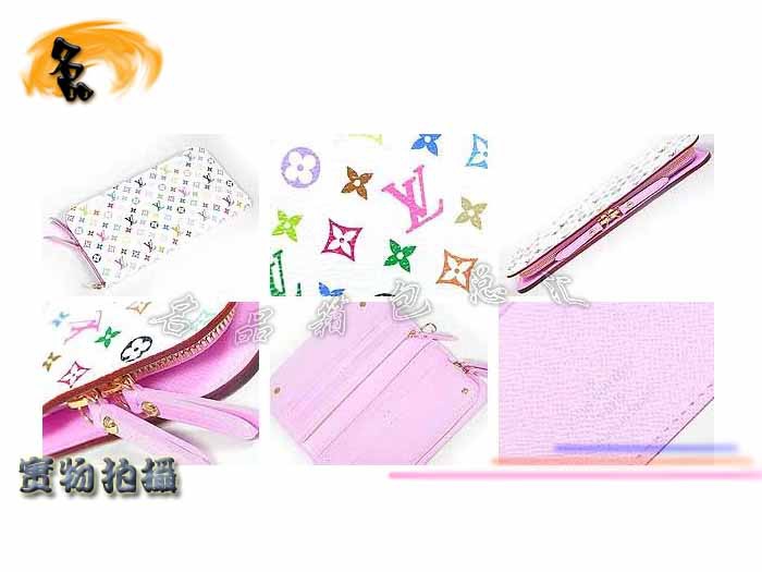 M93751 LV新款時尚女包 LV村上隆設計 LV經典款 LV錢包 LV33彩錢包