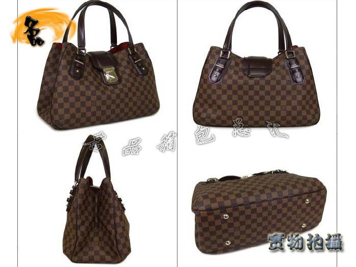 N48108 LV單肩包 LV新款 LV經典棋盤格 LV女包 LV手提包 LV帆布包