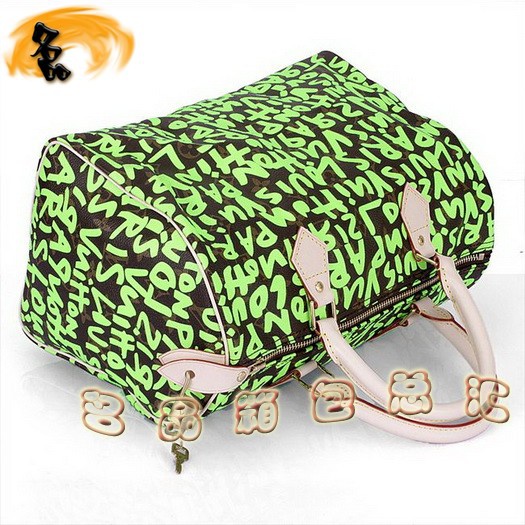 M93706 LV時尚新款 LV枕頭包 LV涂鴉系列 女士 手提包 LV女包