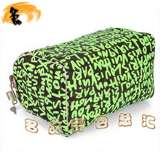 M93706 LV時尚新款 LV枕頭包 LV涂鴉系列 女士 手提包 LV女包