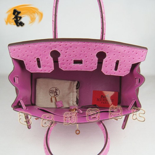 6088 Hermes 愛馬仕 鴕鳥紋手提包 Hermes女包 Hermes Birkin 鉑金包 30Birkin