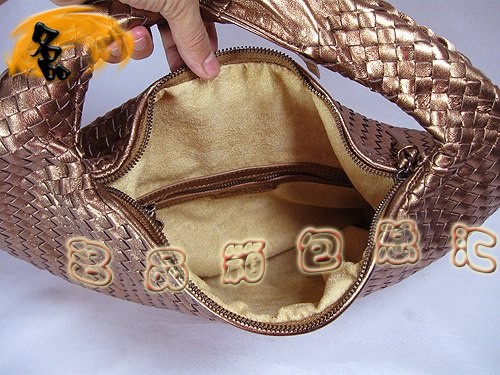 78918 寶緹嘉 最新款 女士手提包 經典款 古銅色編織手袋 BOTTEGA VENETA