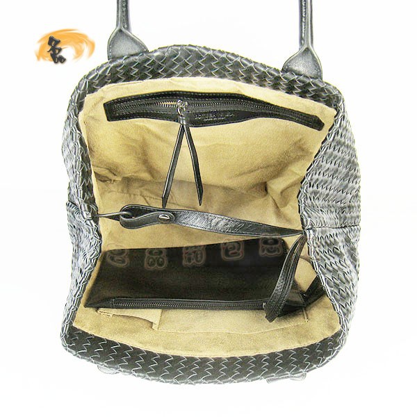 78919 寶緹嘉 最新款 時尚女士手提包 經典款單肩包 黑色編織手袋