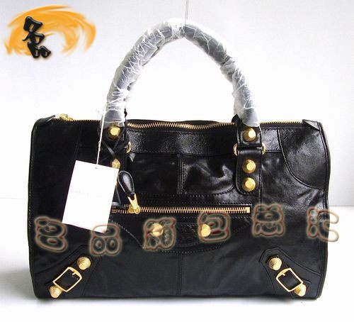 084324B 超A1:1品質新款牛皮女包 BALENCIAGA手提包 巴黎世家經典款機車包