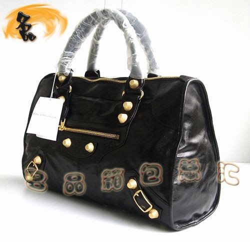 084324B 超A1:1品質新款牛皮女包 BALENCIAGA手提包 巴黎世家經典款機車包