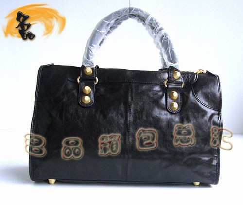 084324B 超A1:1品質新款牛皮女包 BALENCIAGA手提包 巴黎世家經典款機車包