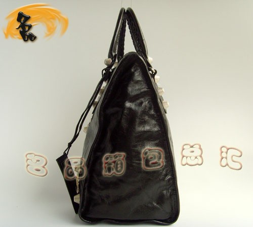 084334A 經(jīng)典款超A女士手挽包 BALENCIAGA機(jī)車包 巴黎世家時尚休閑手提包