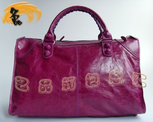 084824 超A時尚新款休閑女包 BLENCIAGA明星最愛款女士手提包 巴黎世家機車包