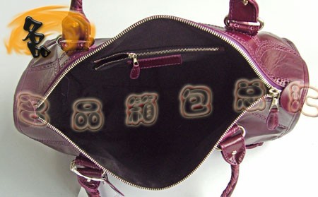 084824 BLENCIAGA新款休閑女包 BLENCIAGA女士花邊大皮釘手提包 經典機車包